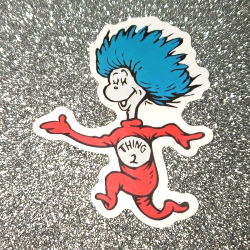 BOOK waterproof sticker DR. SEUSS